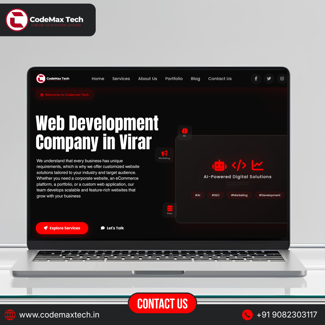 Web Development Company in Virar